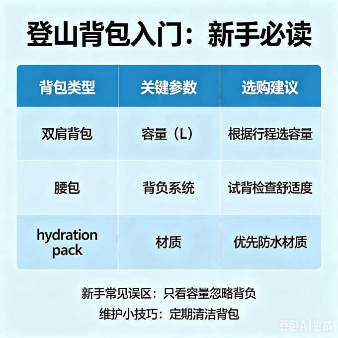 户外背包