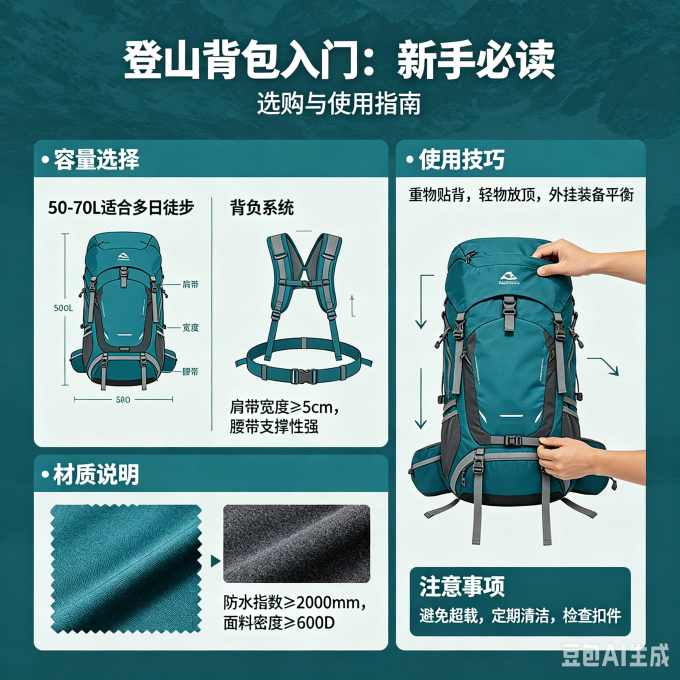 户外背包