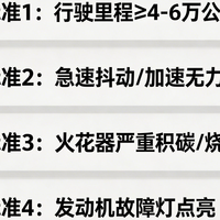 别 2 万公里就换火花塞！更换 4 个硬标准