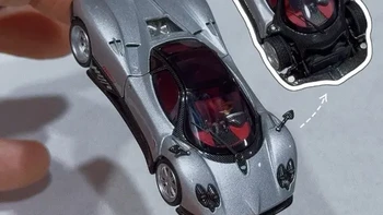 AR首发帕加尼Zonda F车模评测：前后可开与磁吸工艺解析