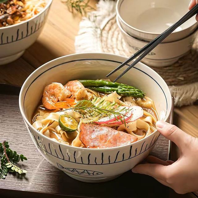 🍜 2026 新款日式斗笠泡面碗｜一人食封神，嗦面喝汤都高级✨