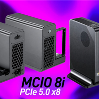 带宽四倍碾压OCuLink！GPD掏出MCIO 8i：RTX 4090性能仅损失2%