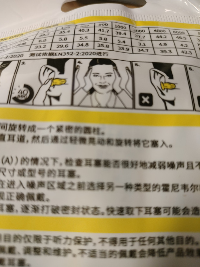 霍尼韦尔隔音耳塞，8付装