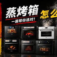 [从夯到拉]锐评目前主流蒸烤箱，一个视频告诉你蒸烤箱到底该怎么选
