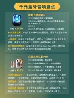 千元档音响盘点！听歌K歌氛围感直接拉满