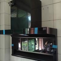 开放式厨房封神！海尔大嘴 C61Pro 烟灶套装✨爆炒也无烟