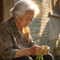 晨光里的菜市,成了一幅活生生的、暖烘烘的画