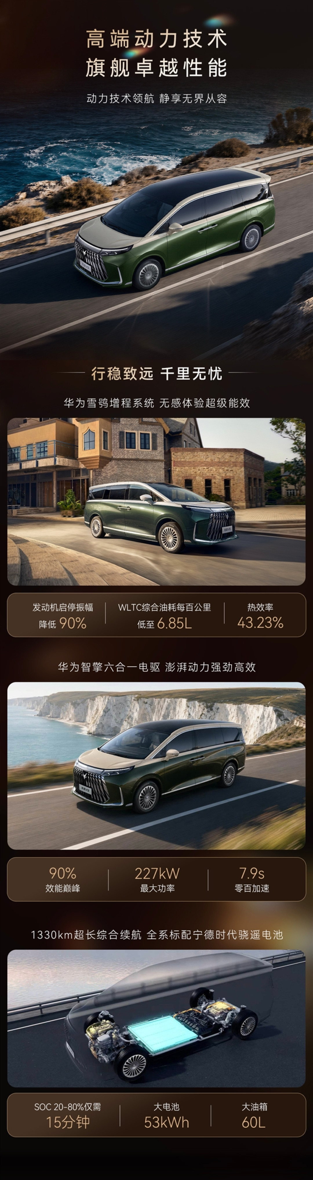 掀翻中大型MPV市场桌子!极狐问道V9开启预售:补贴价21.99万起