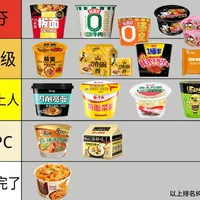 【纯主观】从夯到拉吃过的泡面排名