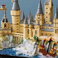 霍格沃茨城堡积木还原魔法世界