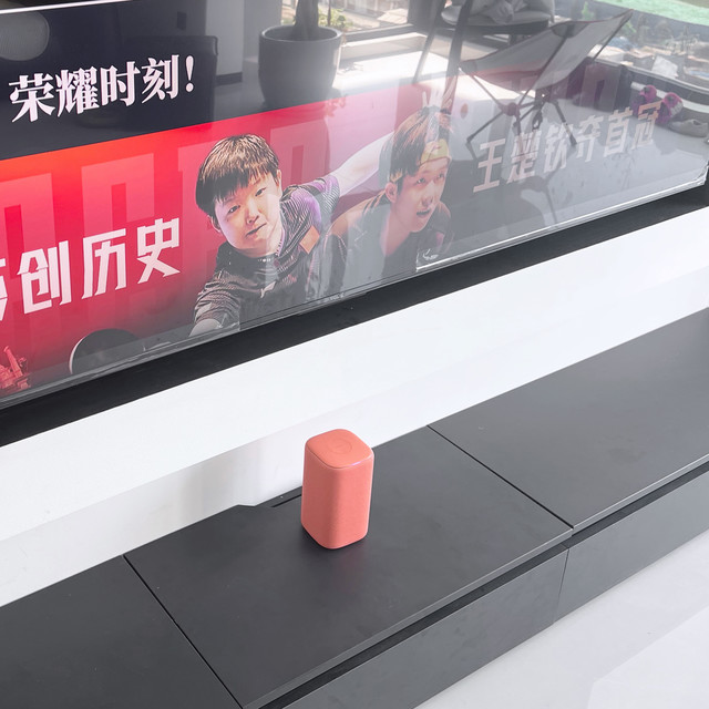 一抹红色点缀居家，米家 AI 音箱好用又平价