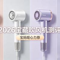2026年百元价位宝藏吹风机测评，岚斐/松下/美的/康夫哪款吹风机好用？