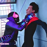 《蜘蛛侠：超越宇宙》终章：迈尔斯亲手杀死自己，才能救父亲？