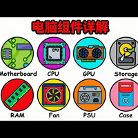 【中配】14分钟讲清所有电脑组件 - explainerguy01