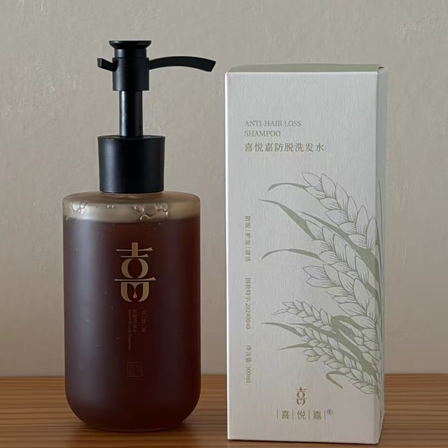 油头掉发女生本命！喜悦嘉侧柏叶防脱洗发水，养出高颅浓密发