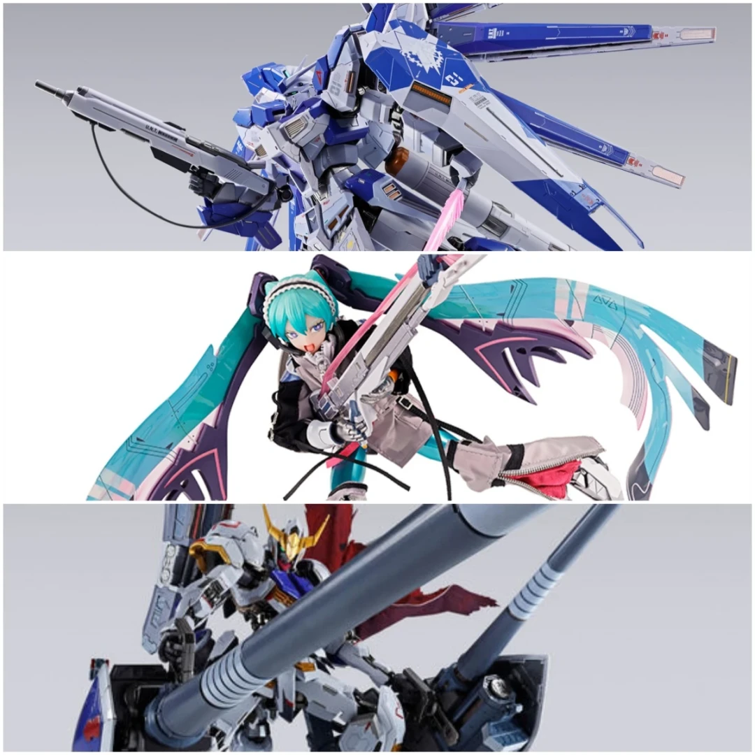 万代 METAL BUILD 三款新品发布!海牛高达、巴巴托斯 配件套装和…初音未来?