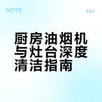 清洁分享:威猛先生和爆炸盐齐下场，油烟机和灶台变亮堂