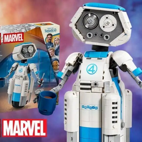 乐高漫威发布《神奇四侠》新套装：这台家政机器人终于有编制了！