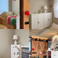 用宜家柜子布置9平米成长型儿童房🏠