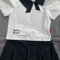贝蒂女童学院风套装｜夏日甜妹天花板，中大童洋气两件套闭眼入