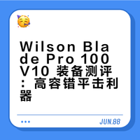 Wilson blade v10 100pro 初测评