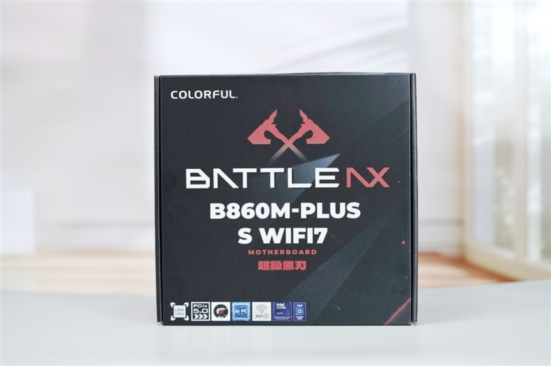 Wi-Fi 7 + 5G有线 九百元以下主板独一份!七彩虹战斧BATTLE-AX B860M-PLUS S WIFI7 V20超级黑刃评测