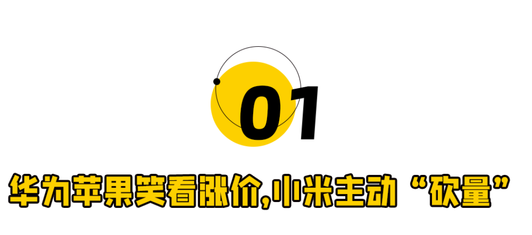 手机市场洗牌:华为苹果笑看涨价,小米跌出前五