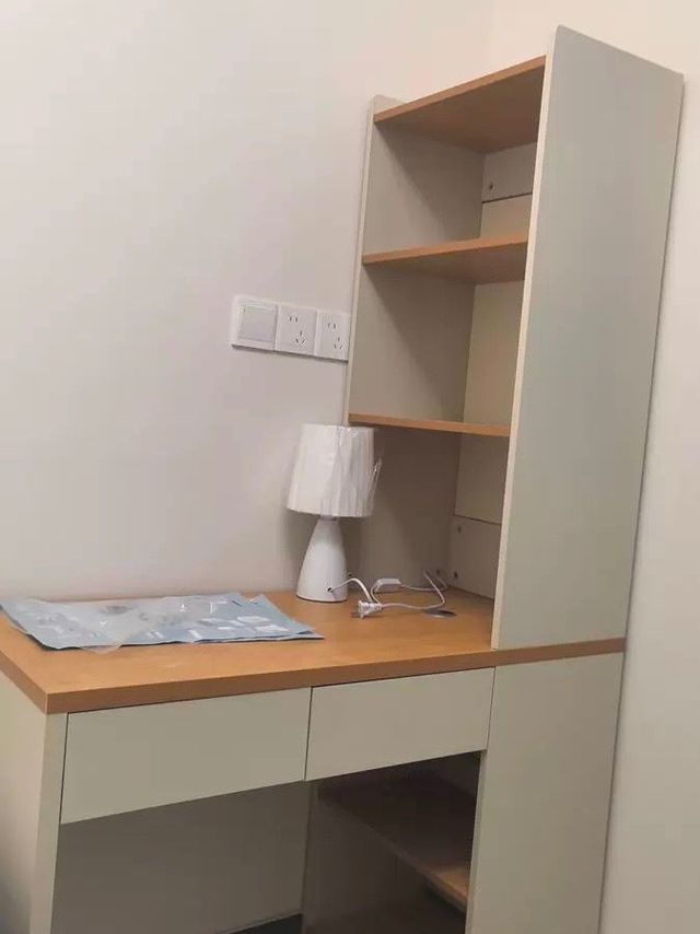 转角书桌电脑桌家用一体式靠墙书架学习桌