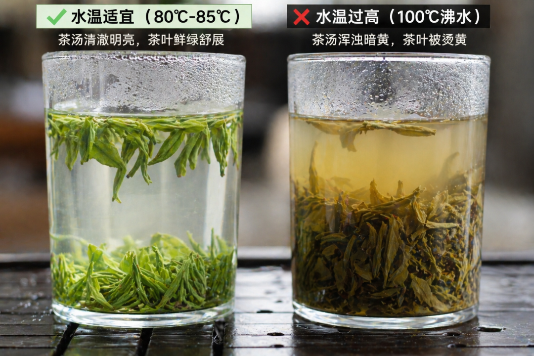 别再用100℃沸水冲一切了!这3种好茶,一烫就废