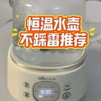 小熊恒温水壶功能体验与购买建议