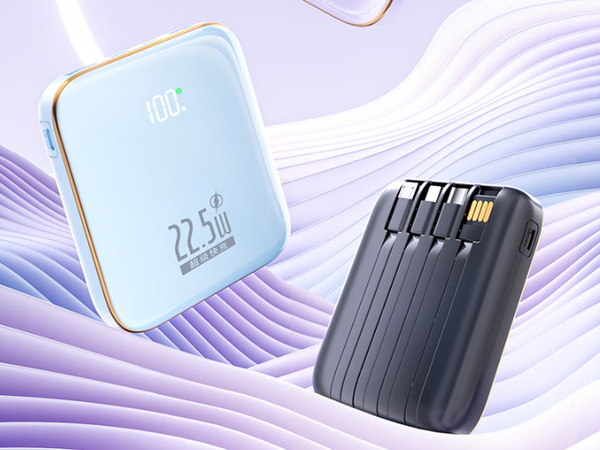 zalo 自带线 20000 毫安充电宝，出门充电再也不慌