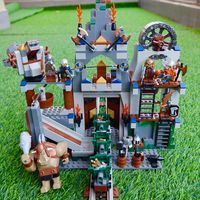 中古绝版乐高7036矮人矿井