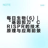 每日生物(6) |“基因剪刀”--CRISPR