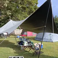 黑胶天幕真能防晒又降温？别被“高UPF”骗了，关键看这三点
