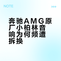 为什么奔驰AMG车主 都要把小柏林拆掉？