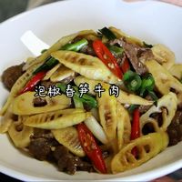 脆笋和滑嫩牛肉的神仙组合！吃掉整个春天！