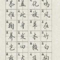 行楷练字效率提升85%：高频字帖让书写从“苦差”变“享受”