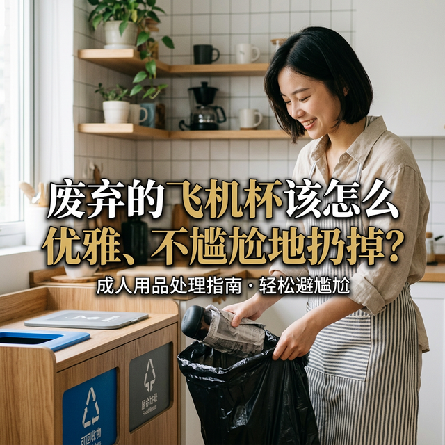 废品还是污染源？飞机杯正确丢弃指南来了