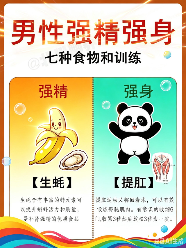 深蹲提肛，男人活力全开？