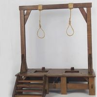 【绞刑架，从来不止是行刑工具】1/12 1/6 1/72模型 机娘兵人乐高场景道具氛围感拉满！
