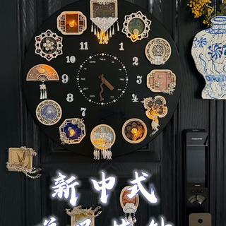 入户改造|新中式入户搭配智能锁是什么样?