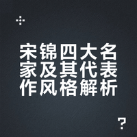 干货📚丨宋锦四大名家代表作你知道几个⁉️