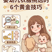 婴幼儿衣服挑选的6个黄金技巧🔥新手必看