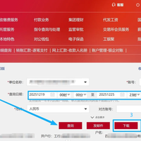 工商银行企业网银导银行流水和回单流程