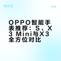 OPPO智能手表推荐，详细选购攻略一看就懂