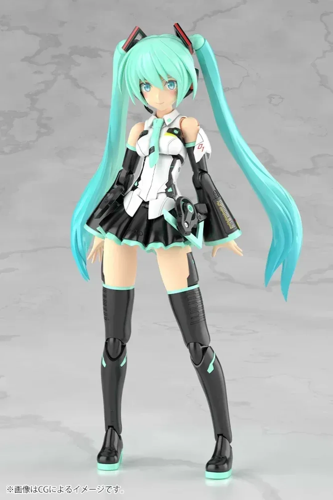 寿屋巨型比例 FRAME MUSIC GIRL 初音未来拼装模型