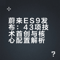 蔚来ES9发布：43项技术首创与核心配置解析