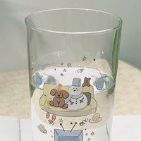 宝子们，冬日氛围必备的ins雪人玻璃杯来啦！