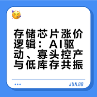 存储芯片为啥大涨价？其因是AI需求爆发+寡头控产能（三星/美光/SK海力士90%市占）+低库存（全球库存仅 3—4周，健康8—12周）共振的结构性超级周期，不是短期反弹炒作。存储设备价格或维持2年高位，主要是原材料（金/铜/硅）涨价推高成本，下游抢货、囤货，缺口持续放大。同时，这也会加速国产替代，使得行业从“价格战”→“价值战”，低质低价退出，技术/产能/客户为王，集中度将进一步提升。