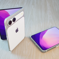 苹果首款折叠iPhone Ultra金属机模曝光：2026年9月发布，采用横向内折设计与侧边Touch ID